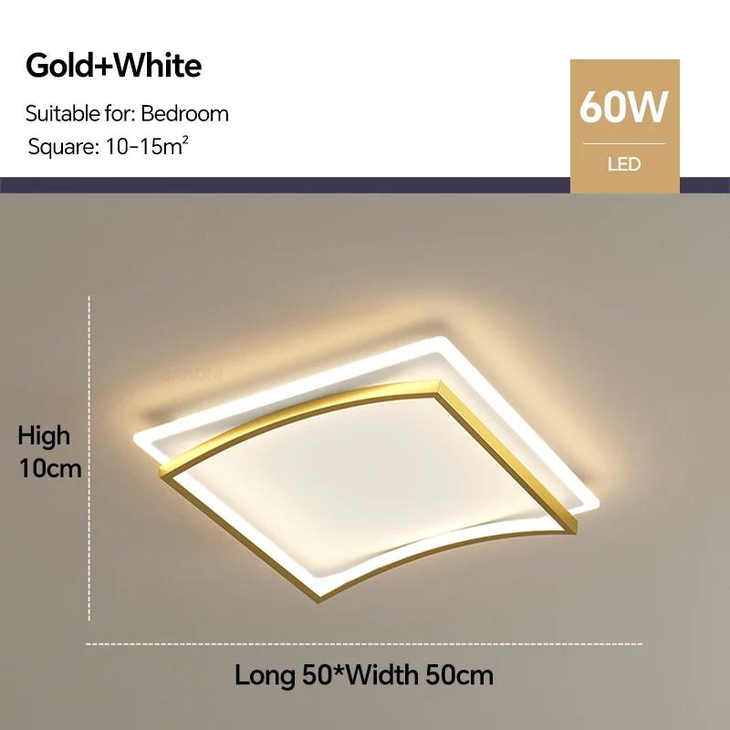 Modern LED Ceiling Lamp For Bedroom Living Dining Room Study Kitchen Ceiling Chandelier Indoor Home Decor Light Fixture Luster