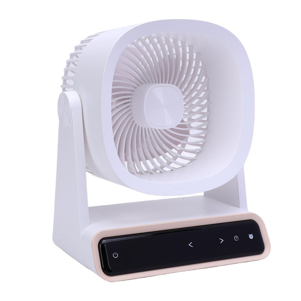 Cooling Fan Desktop Or Wall Hanging Touchscreen Quiet Fan for Bedroom Kitchen Office Camping Type 2