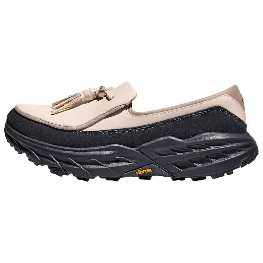 HOKA Speed Loafer Birch Unisex Sneakers Cream Black 1162170-BHRC