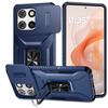 Camera Lens Cover Ring Car Mount Kickstand Hybrid Hard PC Soft TPU Shockproof Protective Case for Moto G Pure/Moto G Stylus/Moto G Power/Moto G Play