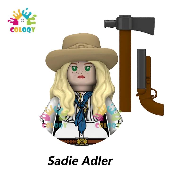 Kinderspielzeug Amerikanischer Cowboy Bausteine 4 Seiten Bedruckt Komplette Mini Actionfiguren Spielzeug Für Kinder Geburtstage Geschenke