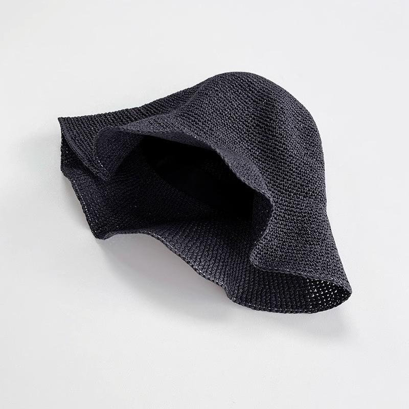 Simple Casual Fisherman Hat With Wide Brim Sun Protection For Beach And Vacation