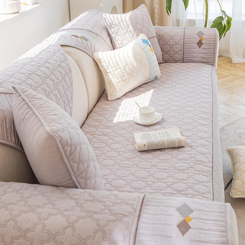 Sofa Cover for All Seasons, Non-slip Sofa Cushion, Living Room All-inclusive Cover, Simple Cover, Cloth Towel Thickening