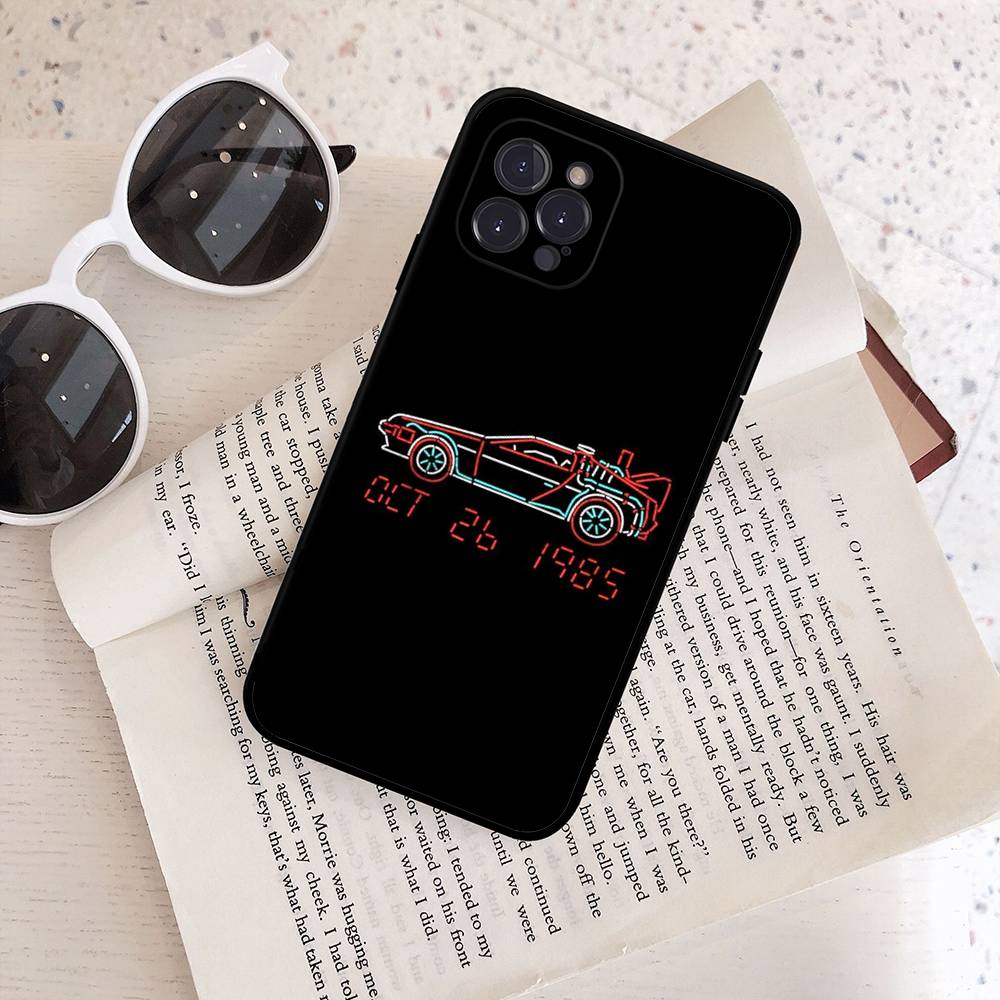Back To The Future Phone Case For Iphone 17 Air 16 15 14 13 12 11 Pro Max 16 15 14 Plus TPU Soft Case