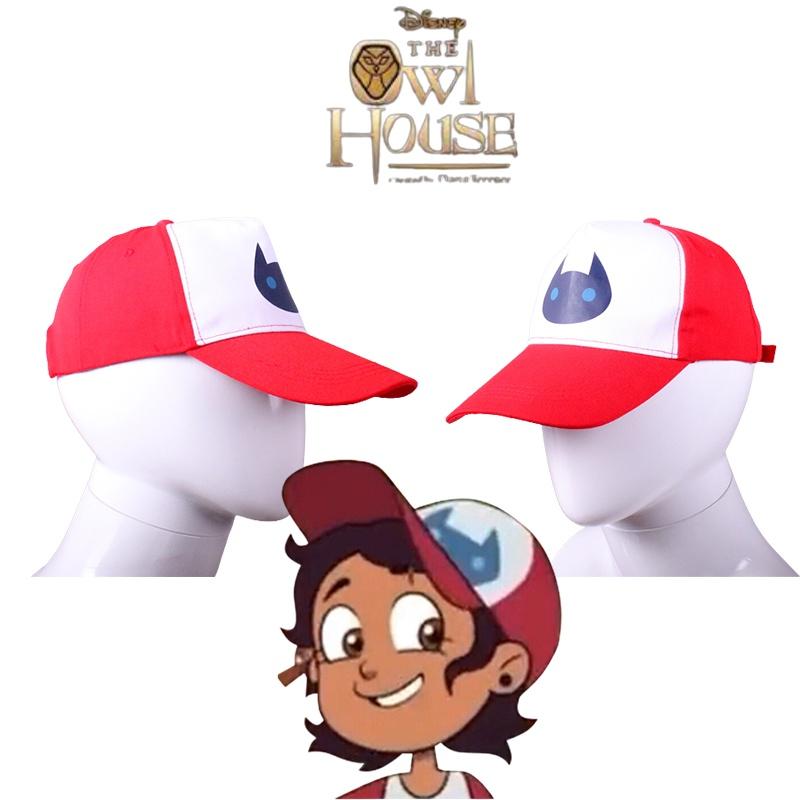 House The Owl Luz Cosplay Baseball Cap Red Breathable Hat Outdoor Hiphop Hat