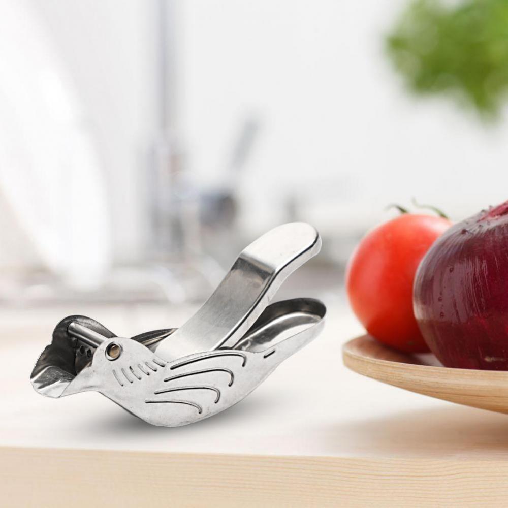 Round Bird Shape Lemon Clip Manual Orange Squeezer 304 Stainless Steel Fruit Juicer  Pomegranate