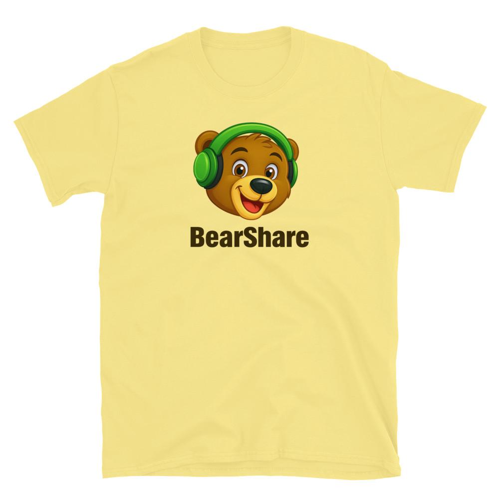 

Bear Share 2000s funny Tee Music Merch Printed TShirt Unisex T-Shirt M