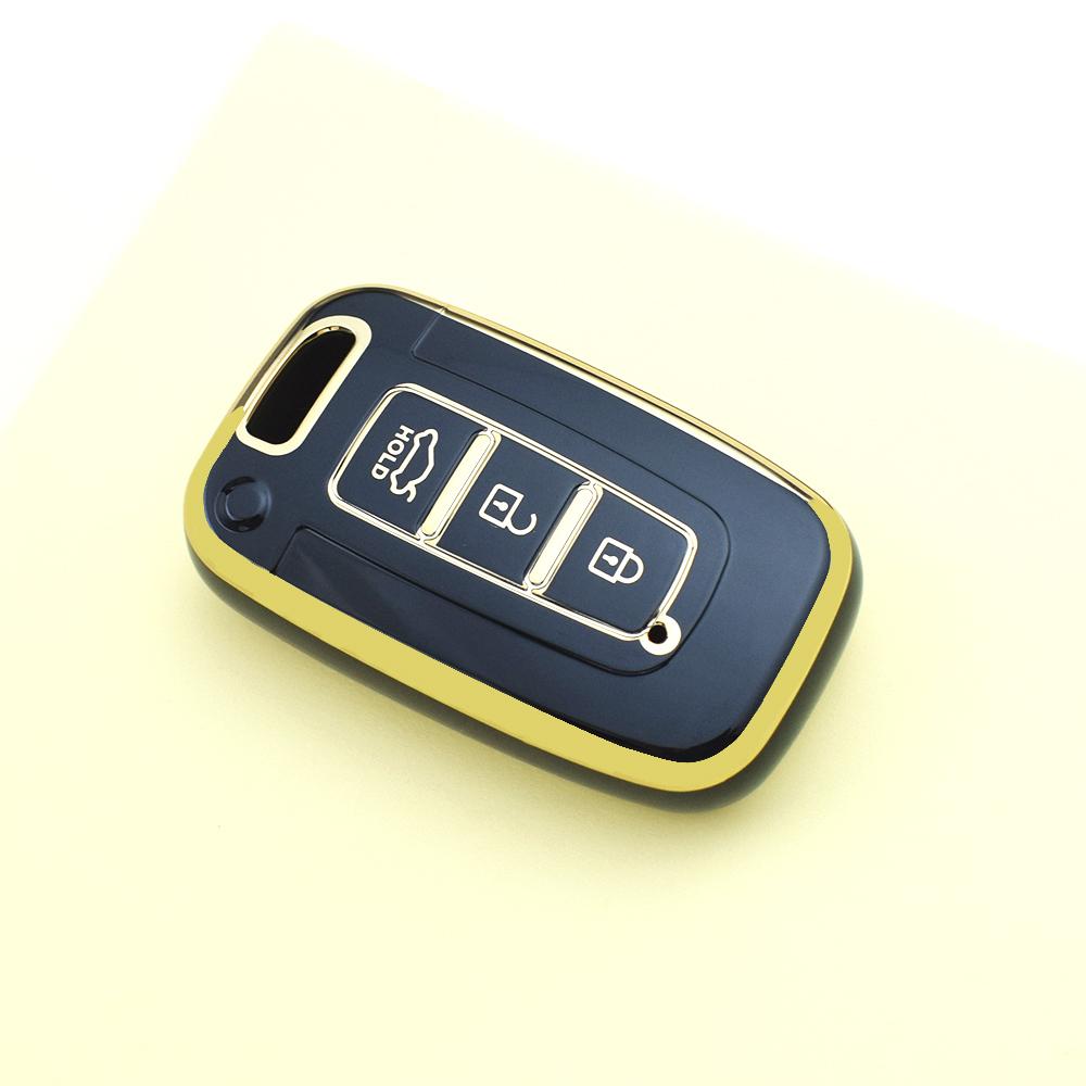 Auto Keychain Tpu Keyless Car Key Case Cover For Kia Soul Hyundai Solaris Hb20 Rohens Sonata 8 Sr Ix35 Elantra I30 Veloster