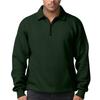 Men's Casual Long-Sleeved Collared Quarter-Zip Sweatshirt