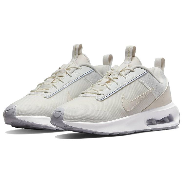 Nike Air Max INTRLK Lite Fabric Minimalist Solid Color Low-Top Lifestyle Shoes Women sneaker Off-White DV5695-102