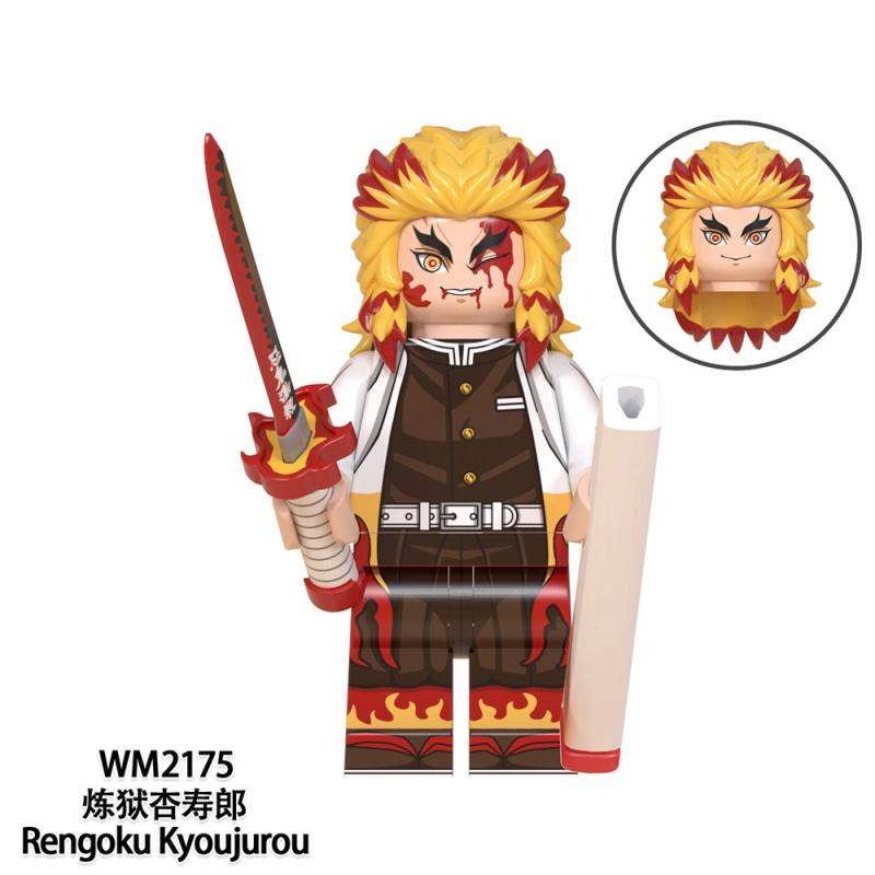 Children's Assembling Toys Lego Minifigures Lego Ninjago Demon Slayer Lego Minifigures Building