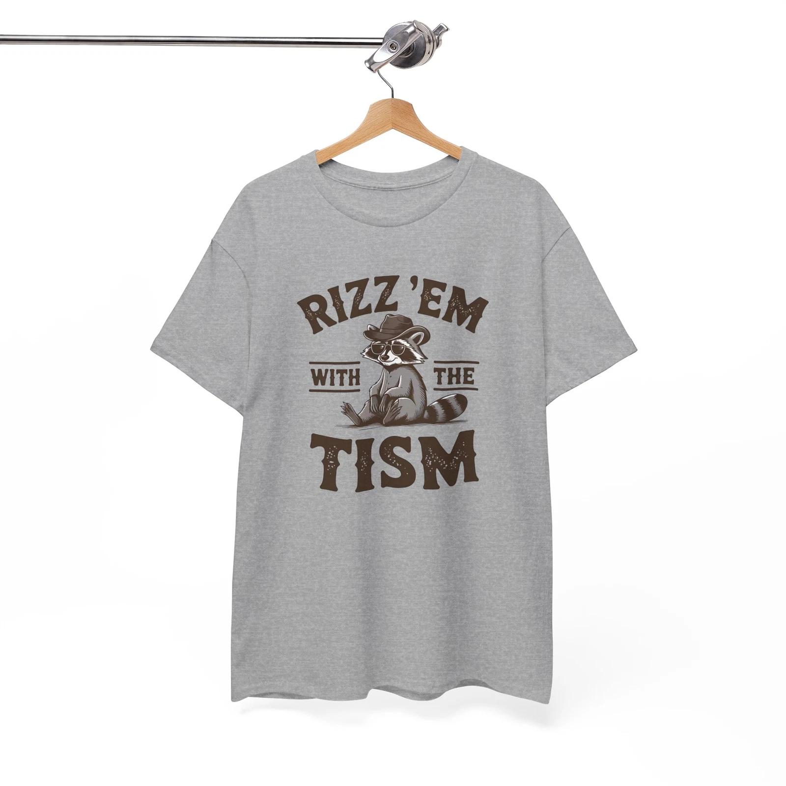 High-Impact Funny T-Shirt - Rizz Em With The Tism S