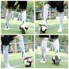 Meias de futebol antiderrapantes para crianças e adolescentes meias esportivas com fundo de toalha