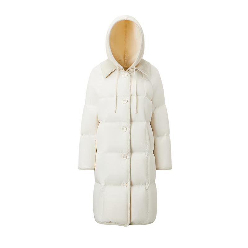 

Женский пуховик Qianrengang 2025, длинный, отстегивающийся, зимний, из двух частей, Y318149Y L (170)