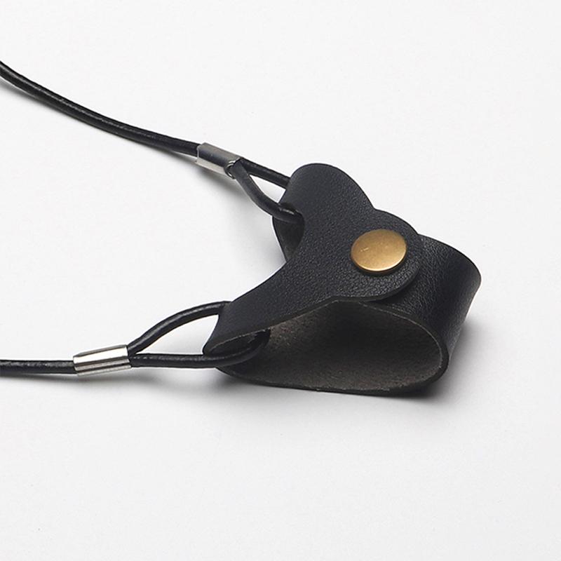 1Pc Frauen Sonnenbrille Leder Lagerung Seil Fall Brillen Hängen Neck Strap Kette