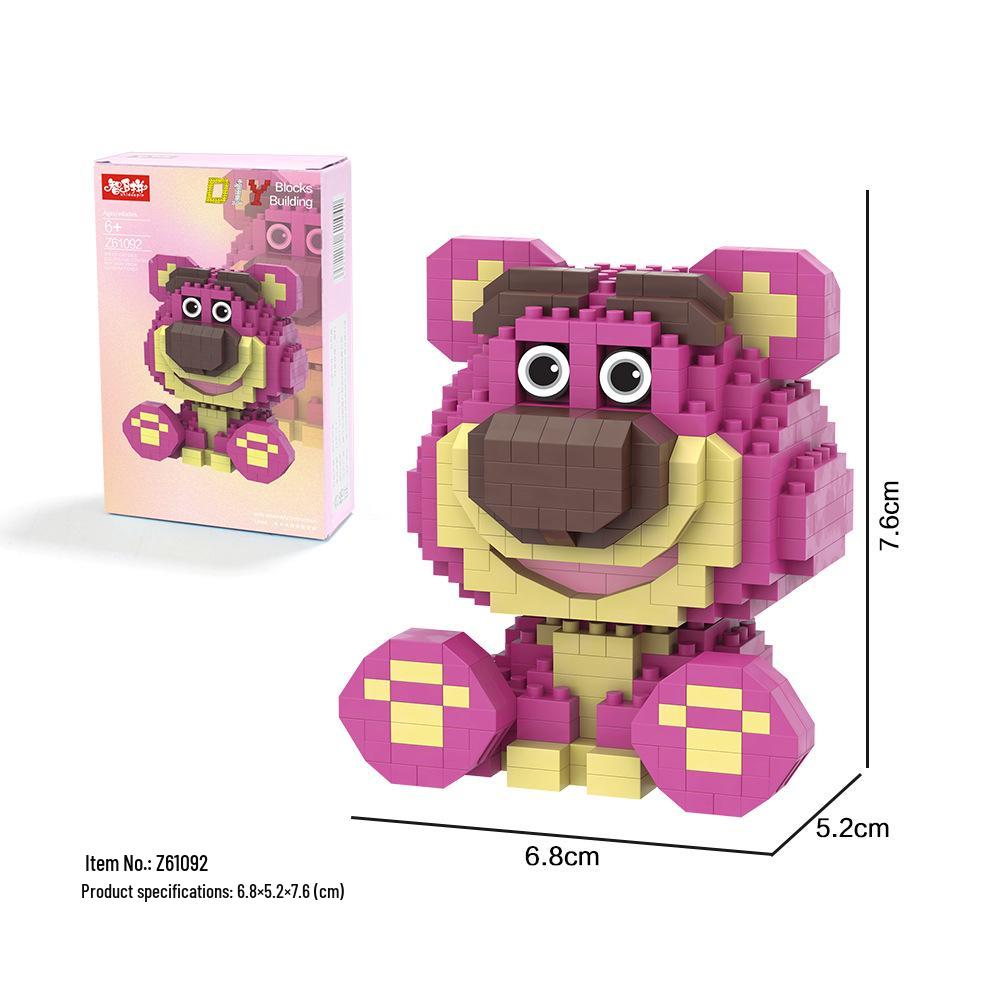 Kuromi and My Melody Compatible Building Blocks for Girls - Sanrio-Inspired Toys