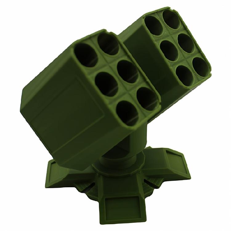 Modern Miniature 3D Print Missiles Shape Pen Holders Desktop Display Pencil Cup Creative Gift For Workspaces Management