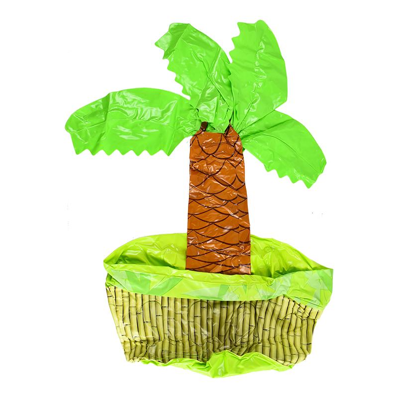 Inflatable Palm Tree Ice Bucket Bear Cooler Drink Holder Hawaiian Birthday Decoration Summer Beach Pool Party Supplies Balloon