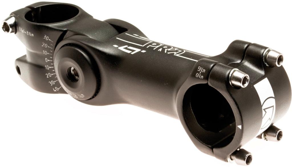 PRO LT Adjustable Stem Black 31.8mm/90mm/-30°~+40°~