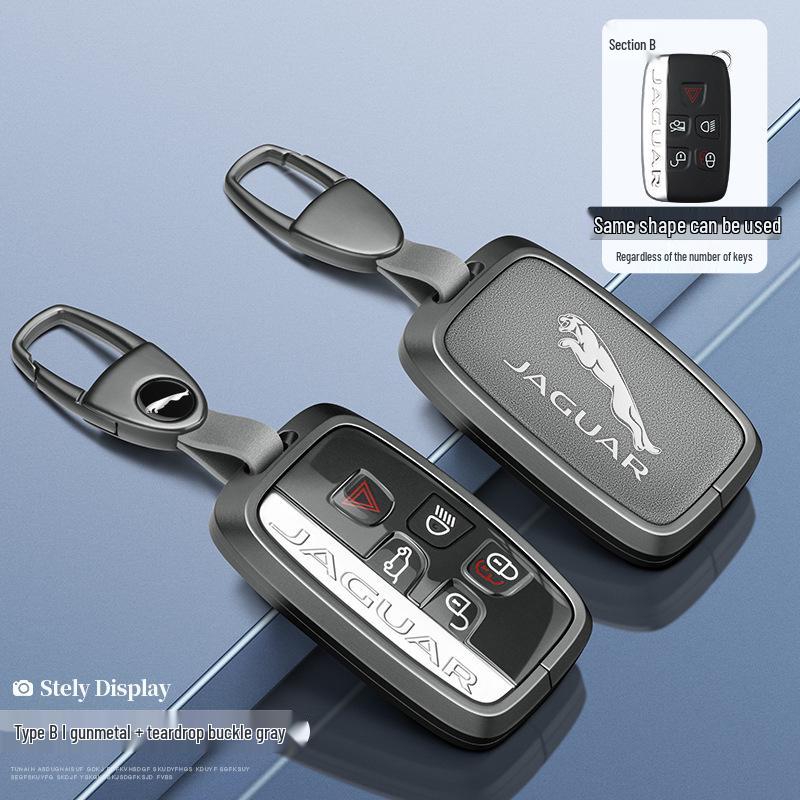 Jaguar Key Cover: Fits XFL, XEL, E-Pace, F-Pace, F-Type, I-Pace, XJ, XE - Women's Protective Car Shell