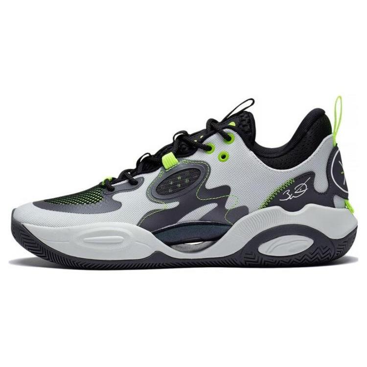Li-Ning Wade All Day 7 Dark Grey Neon Green Men s ABPT007-1 EU 45