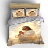 Praying figure with dove. Bedding sets Duvet cover sets Duvet covers Pillowcases(1 * Duvet Cover 2 * Pillowcases without duvet insert)