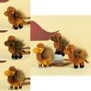 Short Delightful Plush Camel Toy Great For Souvenir And Collectible