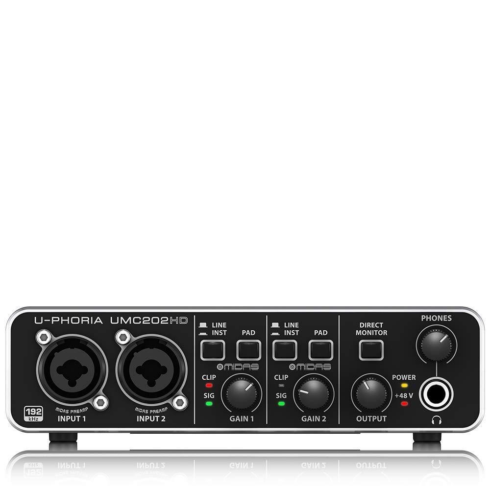 BEHRINGER U-PHORIA UMC202HD, 2-канальный – купить по низким ценам в интернет-магазине Joom