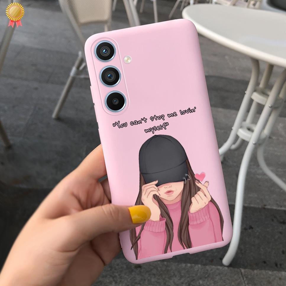For Samsung Galaxy A24 A 24 4G Case Cute Shockproof Silicone Cartoon Back Cover For Samsung A24 SM-A246M A 24 Funda