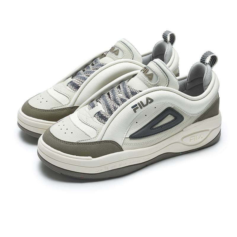 Fila Mix 2 Comfortable Fashion Versatile Low-Top Skate Shoes Men Sneakers White F12M442205FPT