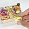 Dollhouse Miniature Items Food Simulation Fruit Miniature Food Playing Model OB11 Dollhouse DIY Furniture Decoration Accessories