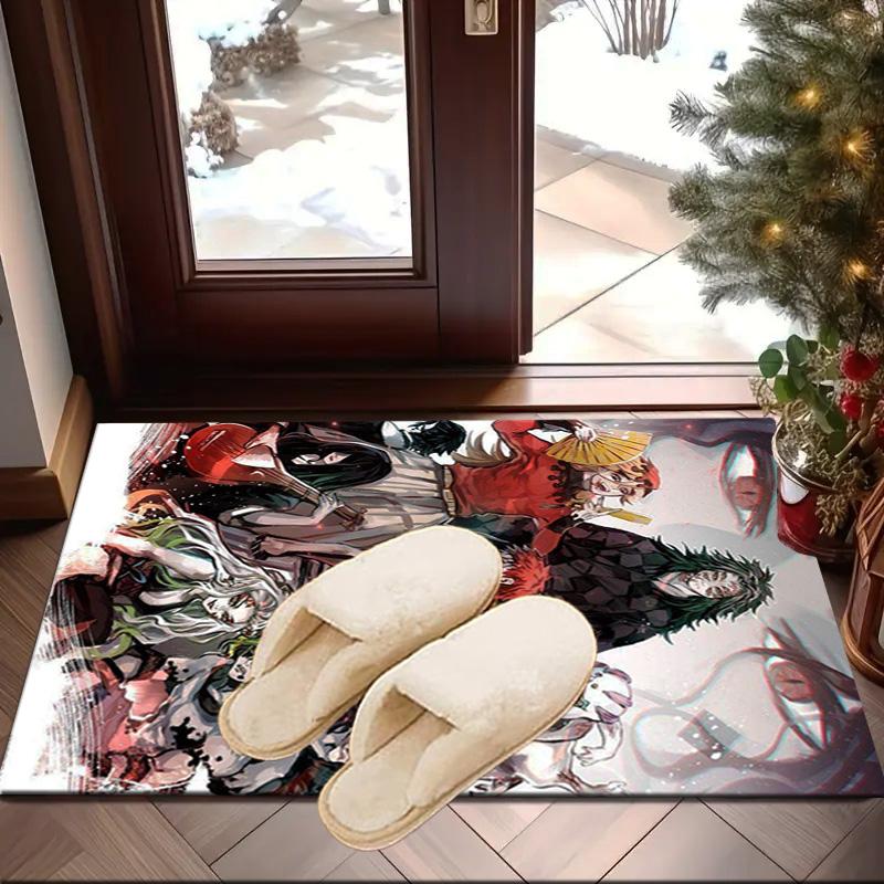 Anime Slayer Adventure  Carpet, Chair Rug,Rug for Office Bedroom Living Rooms, Doormat Decor Fan Gift Christmas Gift
