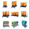 Oil Drum Spill Pallet System with Rack and Drum