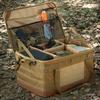 Camping Storage Bag Multipurpose Large Capacity Lightweight Hard Collapsible Camping Storage Bag with Handles 30L Khaki