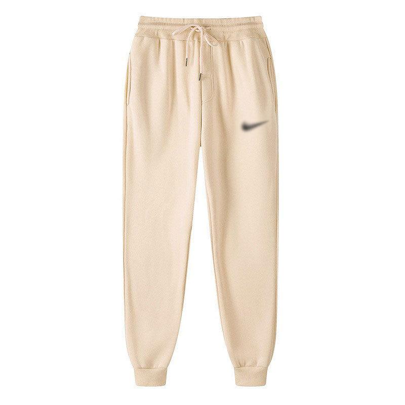 Pantaloni sportivi casual in pile spessi, aderenti, tendenza moda, pantaloni da uomo, pantaloni della tuta, best-seller primaverile e autunnale