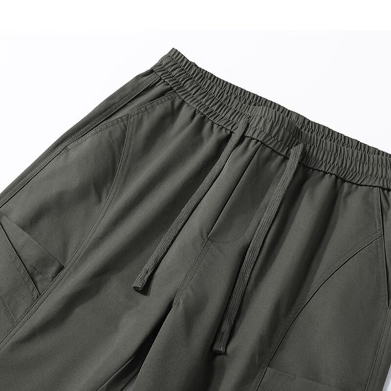 PLAYBOY Men's Loose Fit Casual Cargo Pants