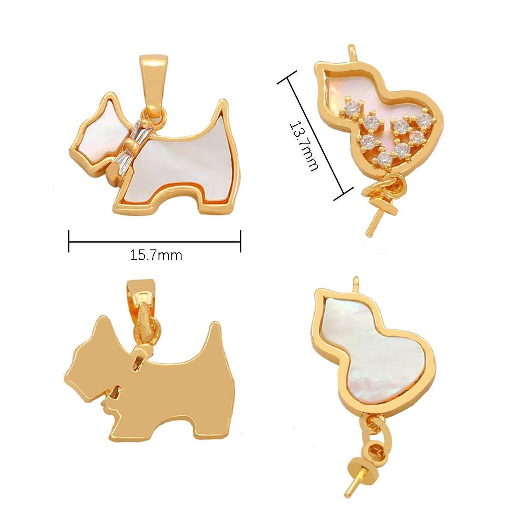 Conector de farmec triunghi de cupru fluture pentru bricolaj Material accesorii pentru brățară colier