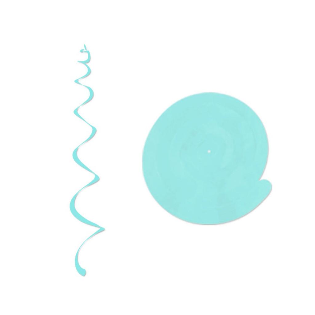 Party Decoration  PVC Single Spiral Atmosphere Setting Hanging Ornament
