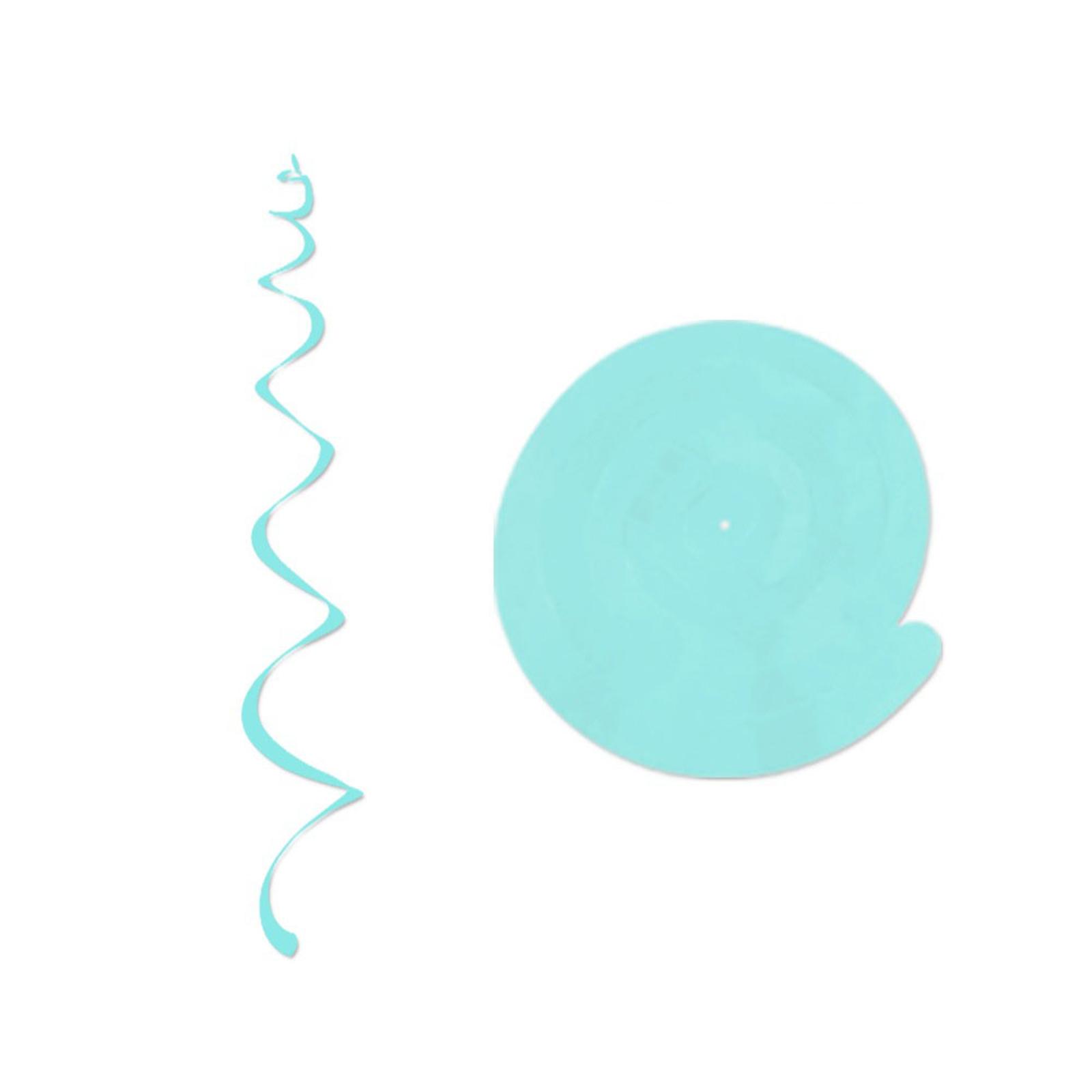 

Украшение для вечеринки ПВХ Одиночная спираль Создание атмосферы Подвесное украшение