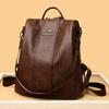 Schoolbag1011 New Fashion Women's Versatile Backpack Leisure Travel Large Capacity Travel Women's Bag Wholesale Bag