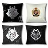 Cool G-G2 E-Esports Pillow Case Throw Pillow Cover Nordic Vintage Style Cushion Covers Home Living Room Sofa Couch Seat Decor
