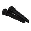 Acoustic guitar ebony bridge pin with 6 abalone dots and