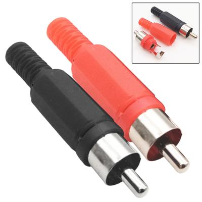 Accessoires pour fiche mâle RCA pour équipement de haut-parleur RCA