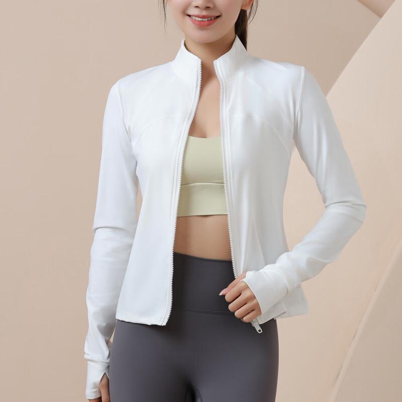 Women's Full-Zip Stand Collar Yoga Running Jacket