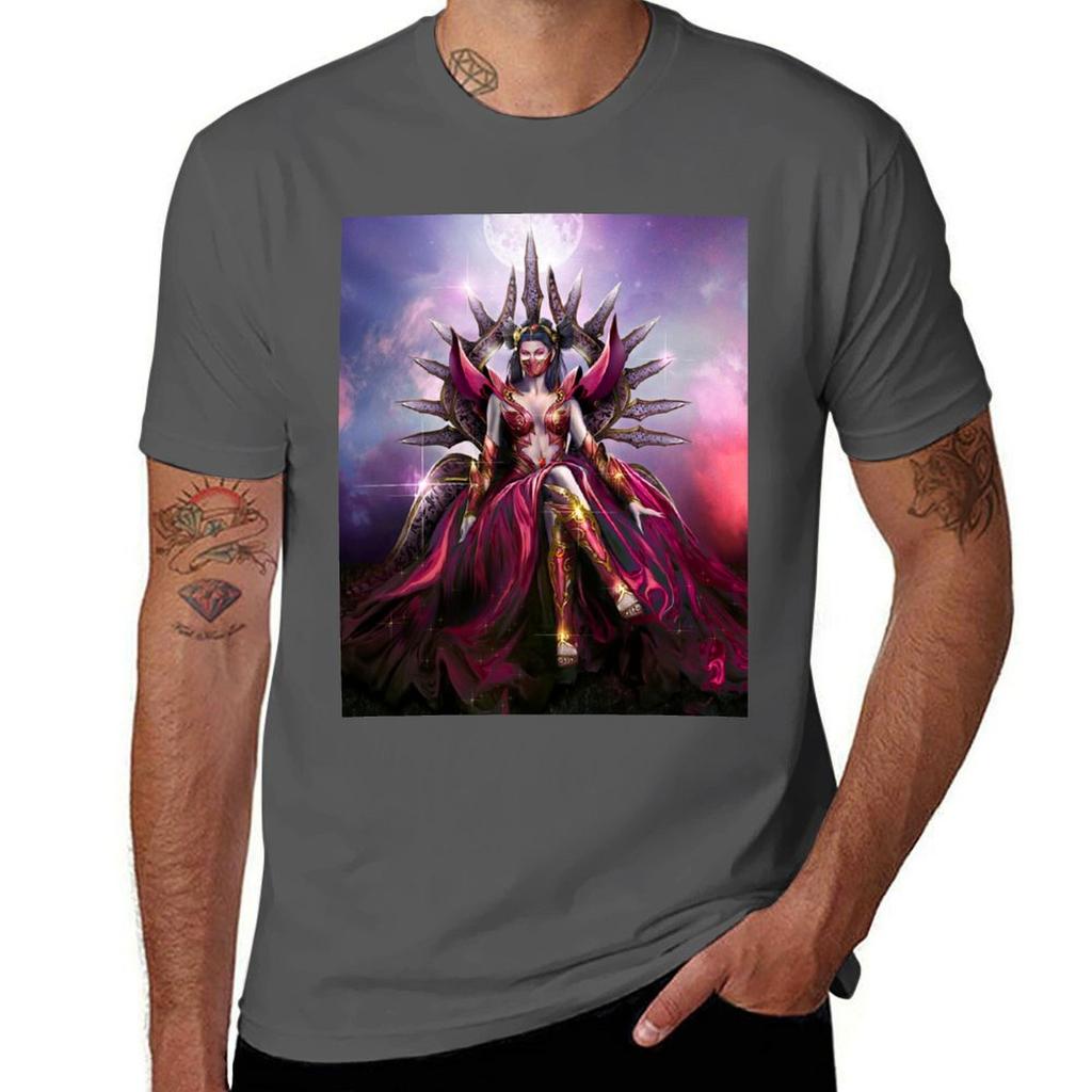 Queen Mileena Tshirt Simple Casual Short Sleeve Tee