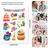 Cute Cartoon Themed Birthday Party Interactive Parent Child Puzzle Diy Stickers Pack