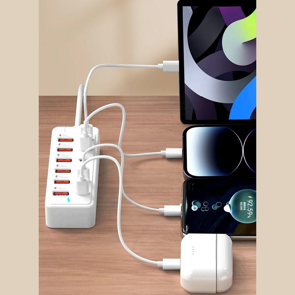 12 in 1 USB Charger Fast Charging Adapter Socket NEW Charging Station  Home