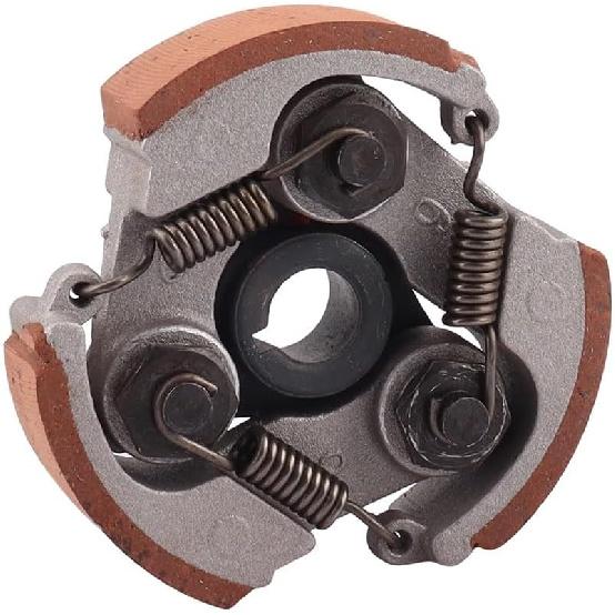 47cc 49cc Minimoto 3 Shoe Clutch 2T Springs Centrifugal Clutch Pad for 2 Stroke Pocket Bike Quad Dirt Bike ATV Replacement Parts