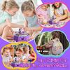 153Pcs Girls DIY Crafts Toy:Handmade Jewelry Magic Box for Girls Age 3+,Girls Ideal Brithday Gifts Chrismas Stuffer Stock