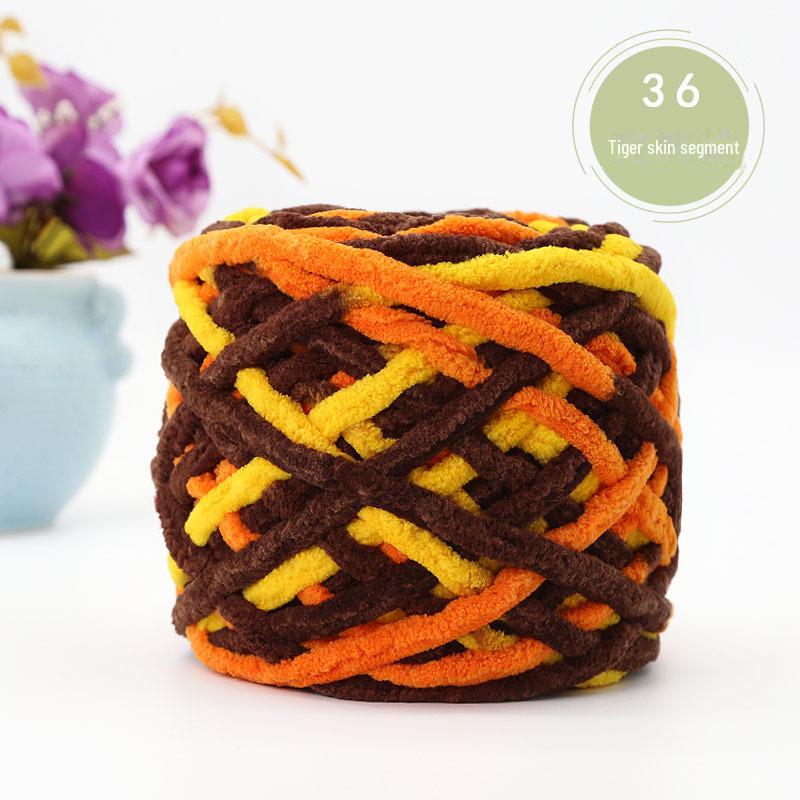 Thick Wool DIY Yarn Ball for Handwoven Crafts - Soft Texture, Easy To Work With, Multiple Colors
